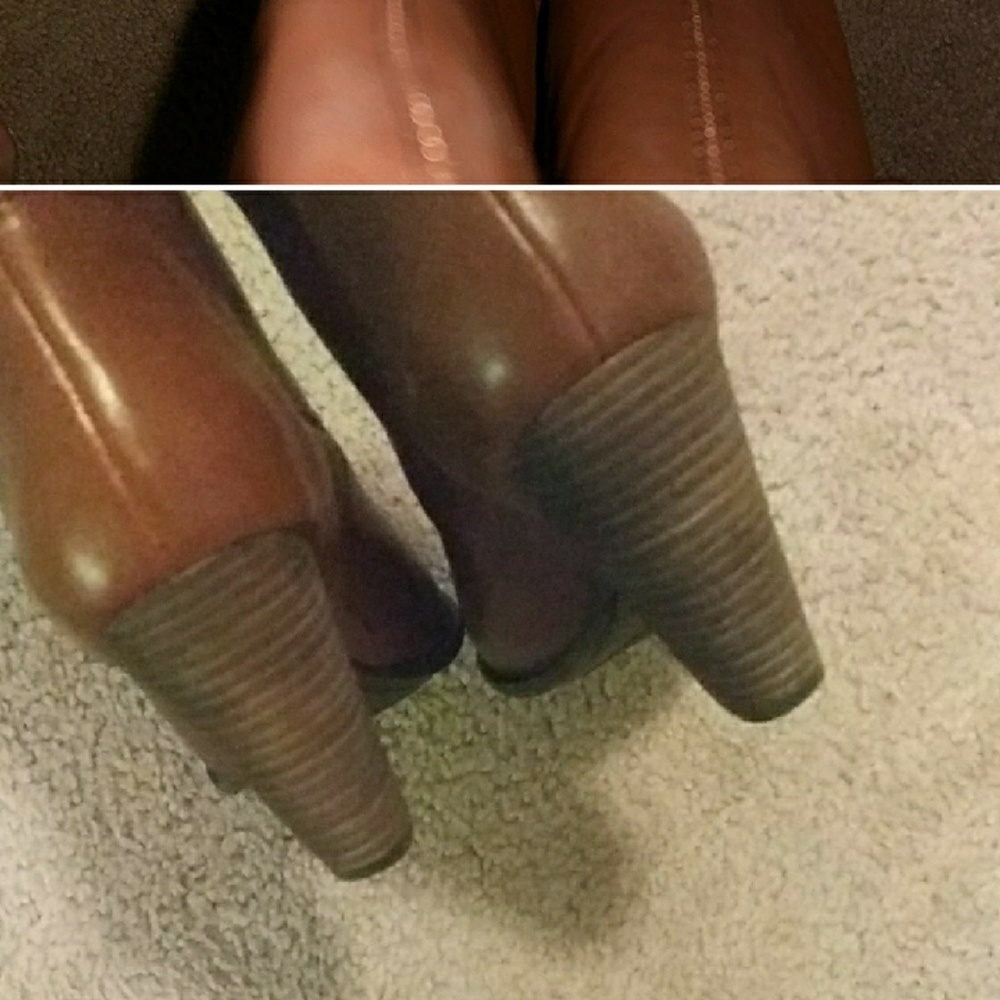 Vince Camuto tan boots